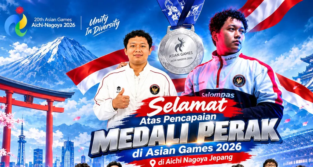 Affan Wahyudi, Mahasiswa Agribisnis Faperta Unhas Raih Medali Perak di Asian Games 2026